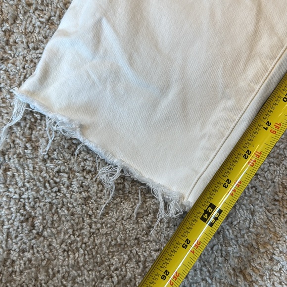 Madewell The High-Rise Slim Boyjean in Tile White - Picture 12 of 16